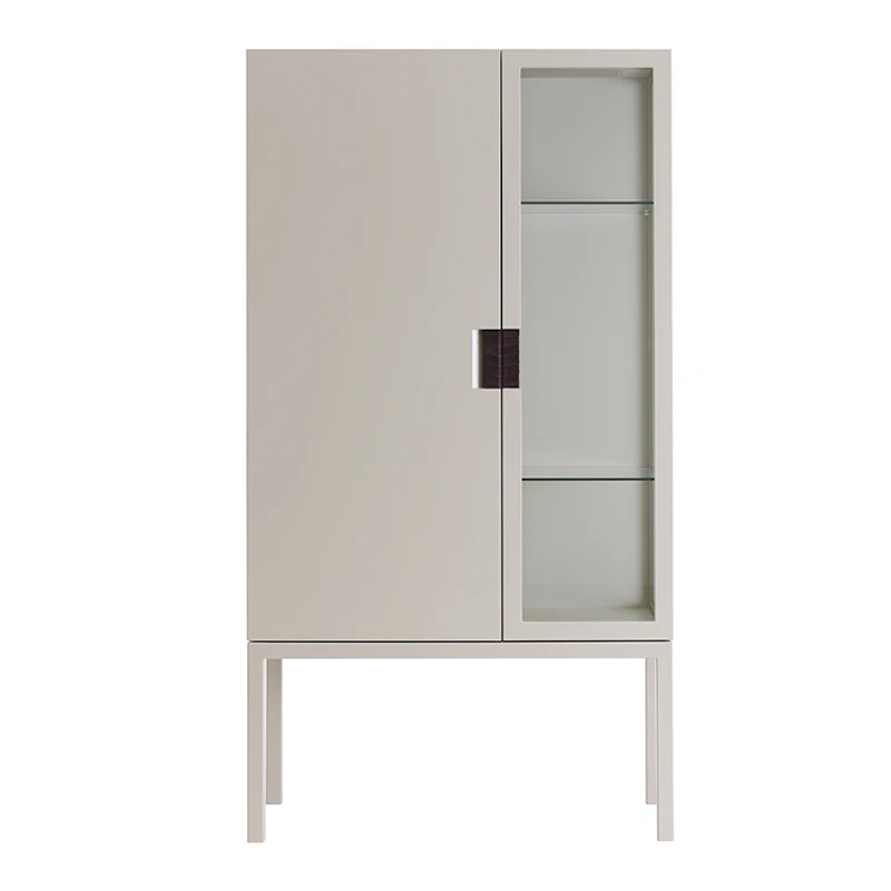 Frame Semi Cabinet, Dark Sand