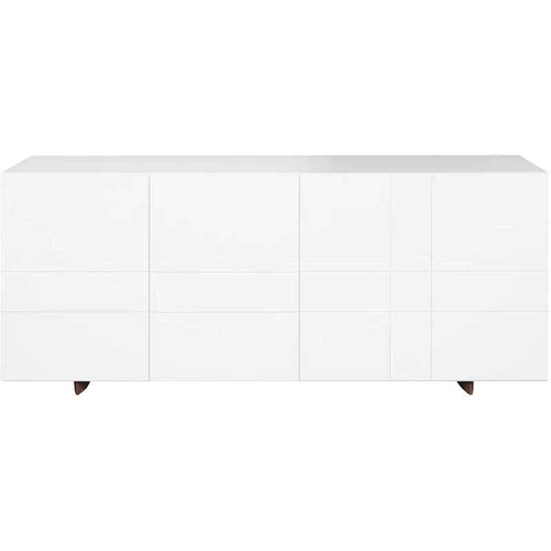 Kilt 137 Sideboard with Doors, White