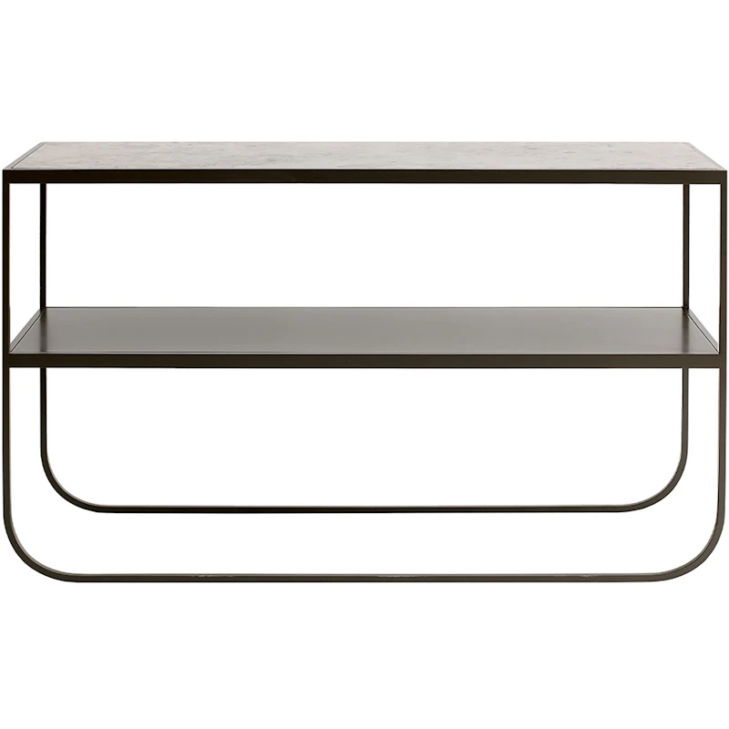 Tati Console 120 Sidebord, Char Grey / Jurakalkstein