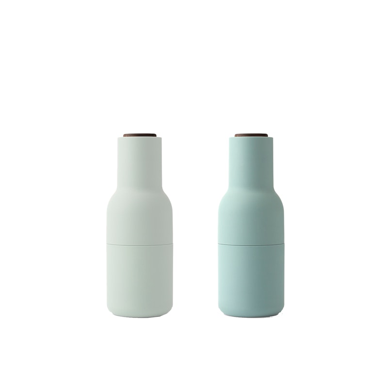 Bottle Grinder Krydderkvern 2-pk, Grønn / Valnøtt