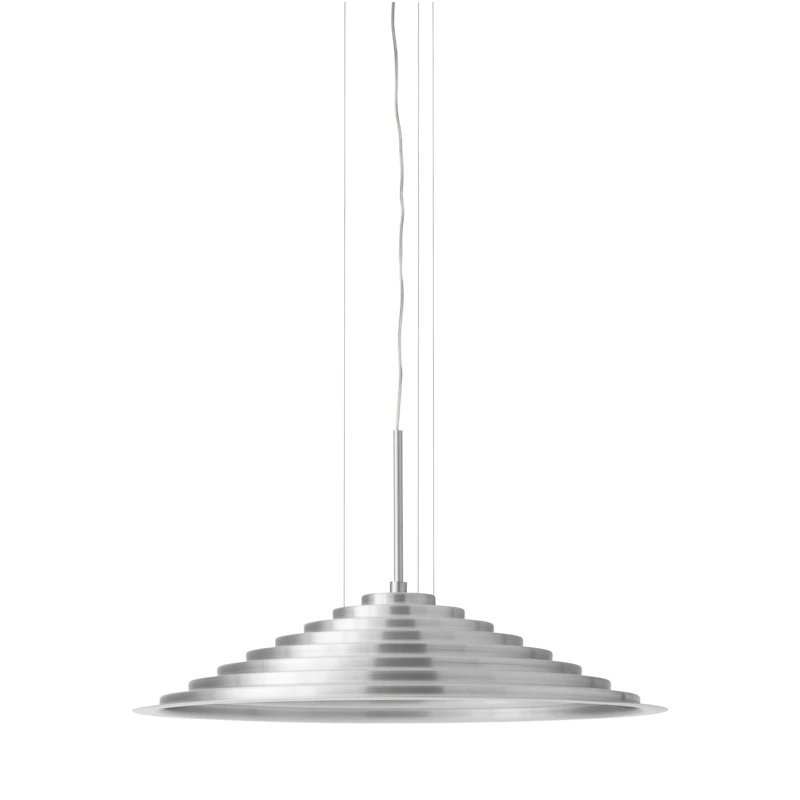 Chancery Pendel Ø75 cm, Brushed Aluminium