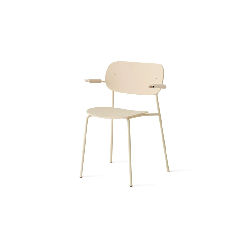 Co Spisestol Med Armlener Ivory