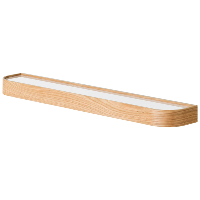 Epoch Hylle Med Knaggrekke 118 cm, Natural Oak / Fog