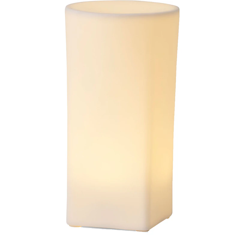 Ignus Led-Stearinlys Hvit, 15 cm