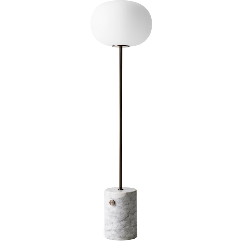 JWDA Gulvlampe, White Marble / Bronze Brass