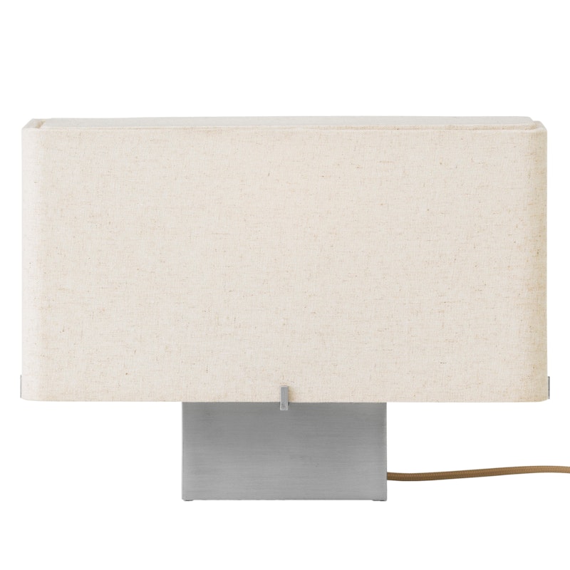 Nonna Bordlampe 24 cm, Aluminium / Sand