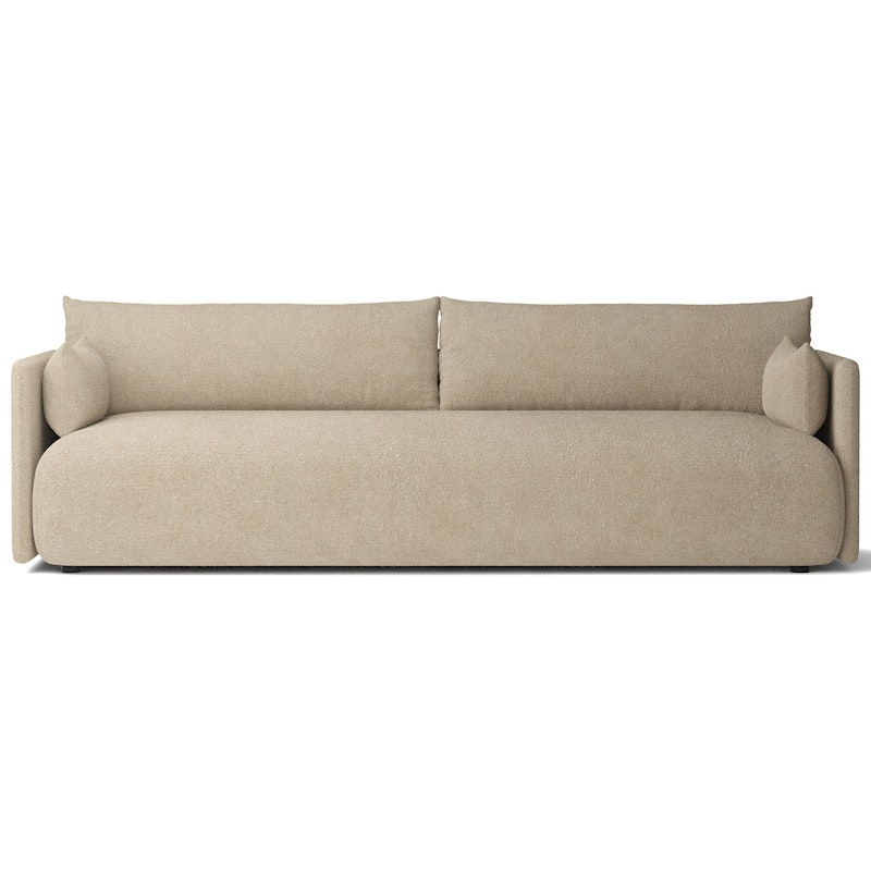 Offset 3-seter Sofa, Bouclé Beige