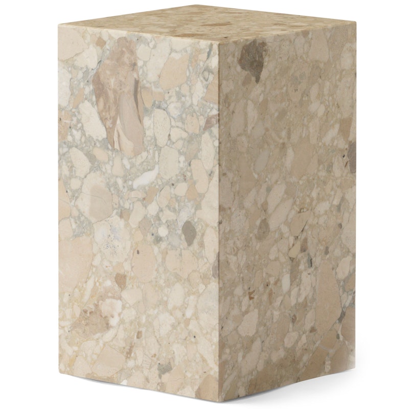 Plinth Tall Sidebord 51x30 cm, Kunis Breccia Marmor