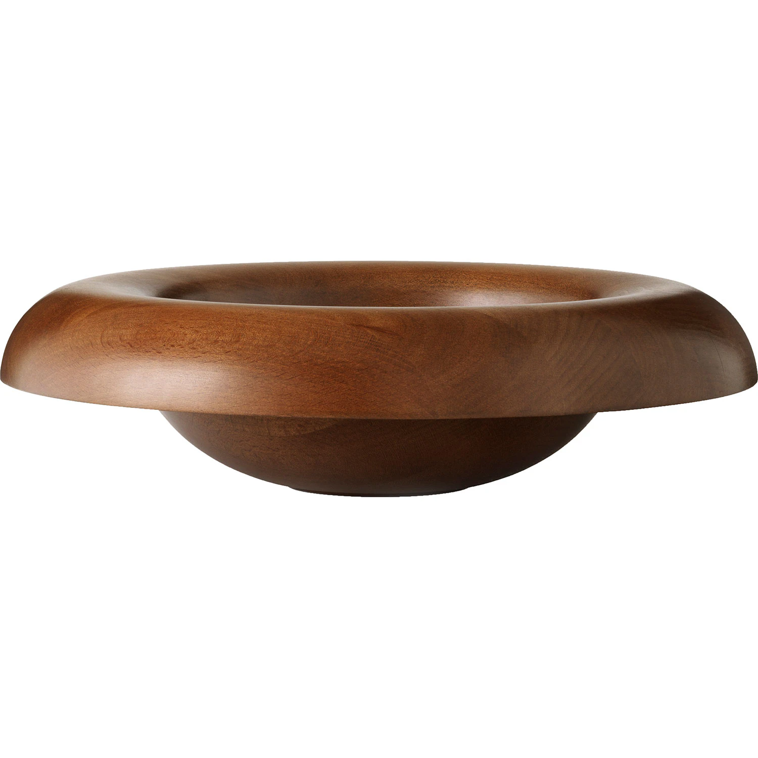 Audo Copenhagen Rond Sk&aring;l 45 Cm  -  Serveringssk&aring;ler B&oslash;k Brun - 71045-000895