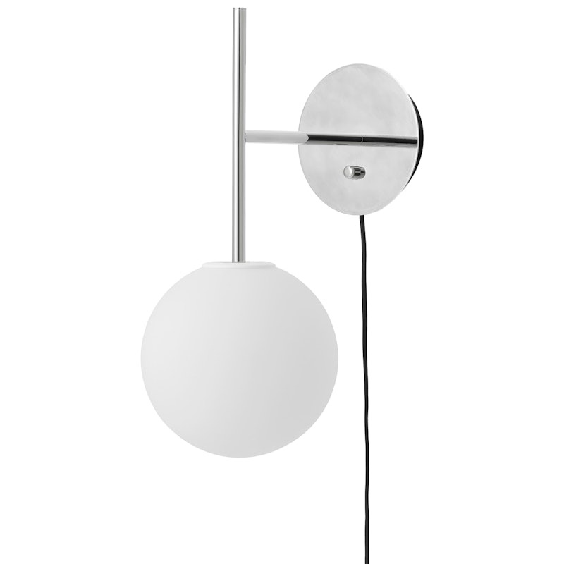 TR Bulb Vegglampe, Polert Stål