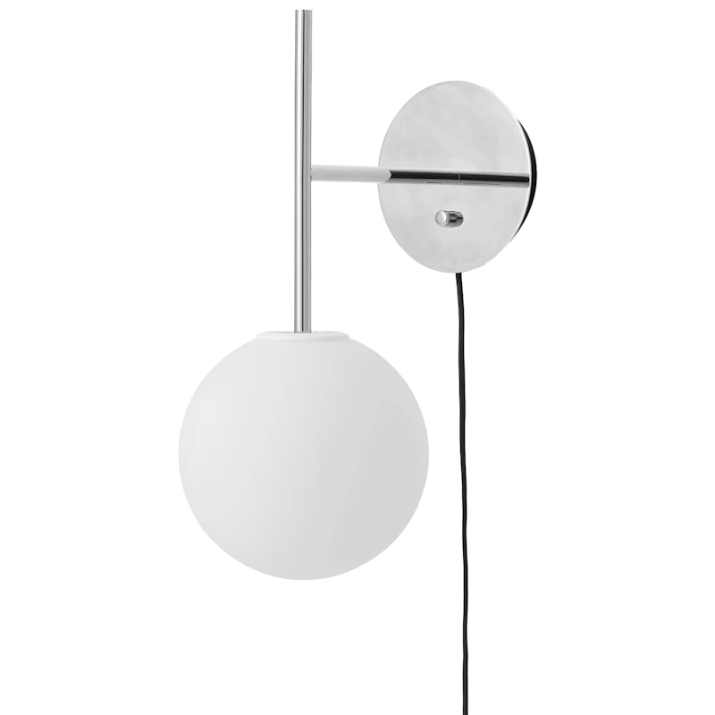 TR Bulb Vegglampe, Polert Stål
