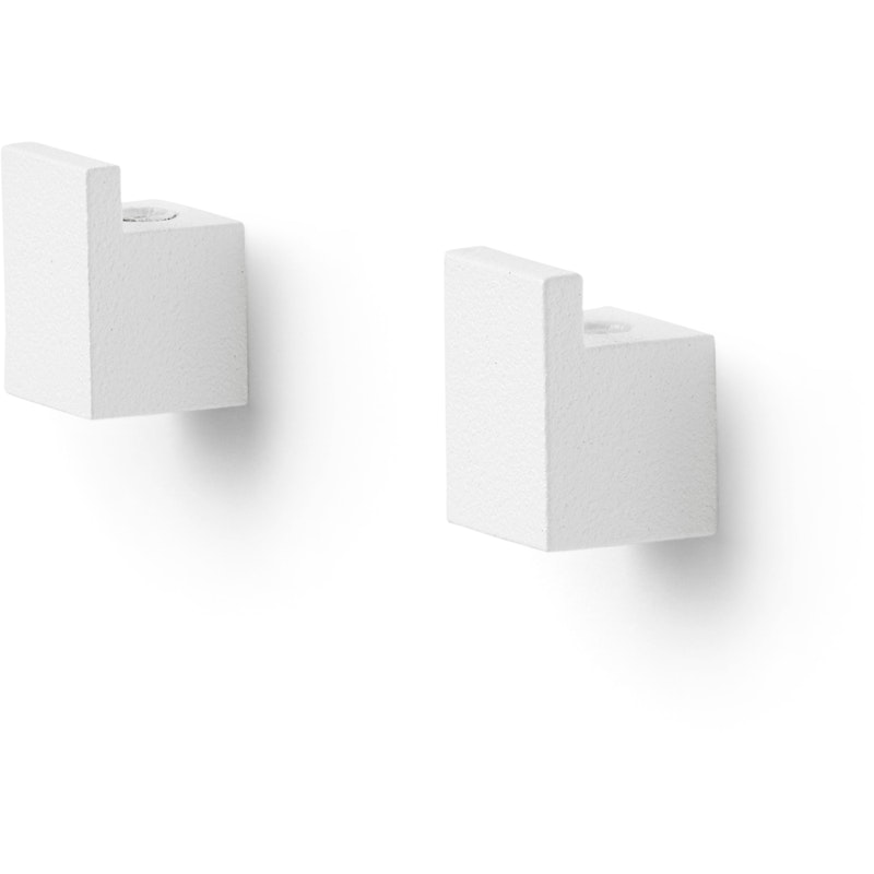 Veggkonsoll For Kubus, Hvit