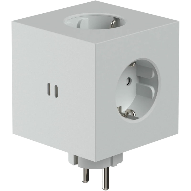 Square 2 Skjøteledning med USB-C / Magnet, Gotland Grey
