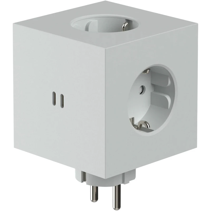 Square 2 Skjøteledning med USB-C / Magnet, Gotland Grey