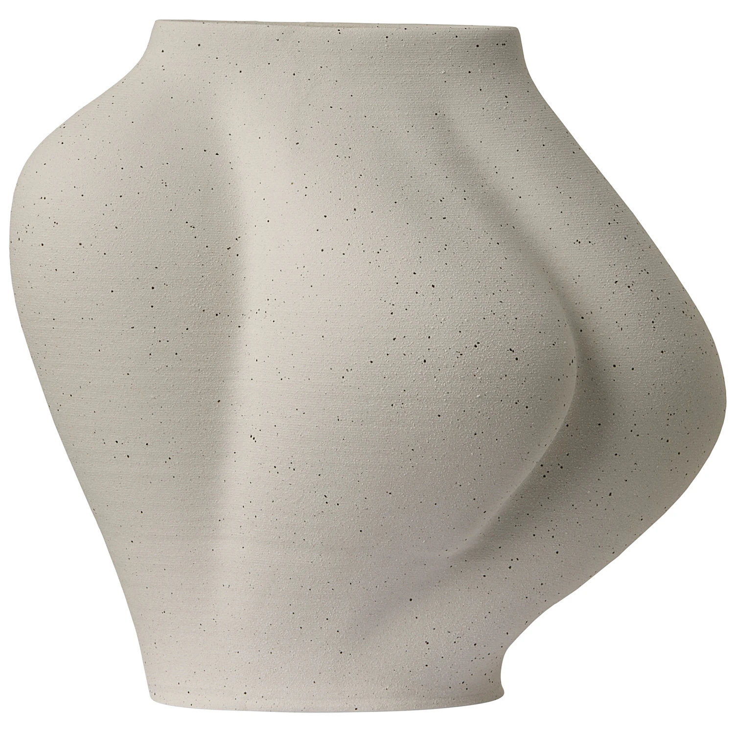 Aytm Saltare Vase &Oslash;15 Cm  -  Vaser Stengods Cream - 510660058011