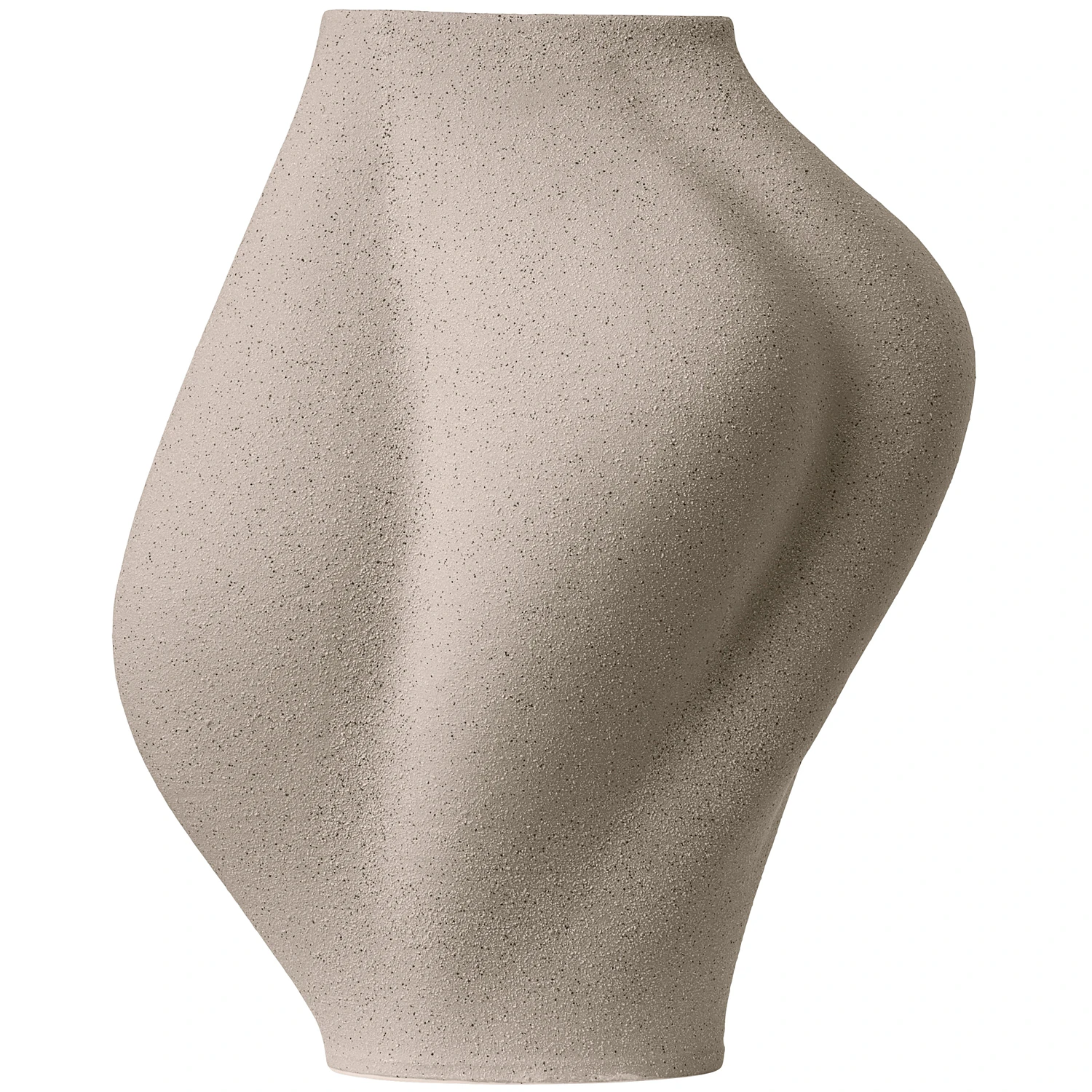 Aytm Saltare Vase &Oslash;17 Cm  -  Vaser Stengods Light Taupe - 510680076013