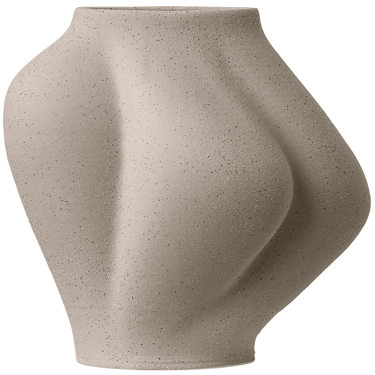 Aytm Saltare Vase &Oslash;15 Cm  -  Vaser Stengods Light Taupe - 510660076011