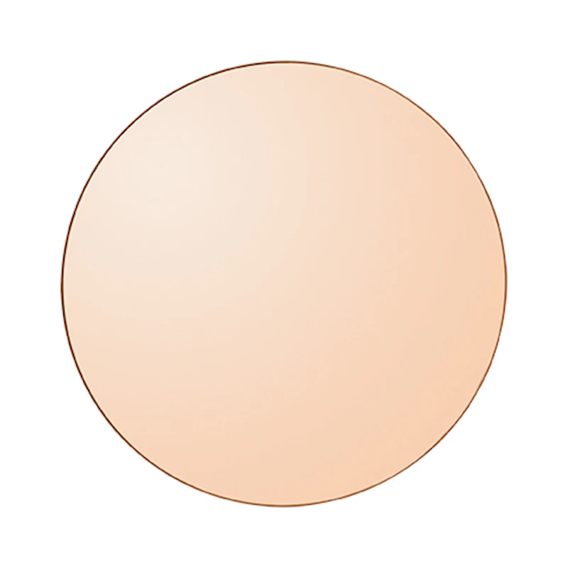 Circum Veggspeil Ø90 cm, Amber