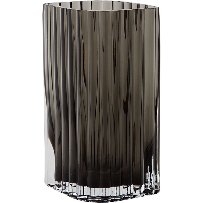 Folium Vase 20 cm, Svart