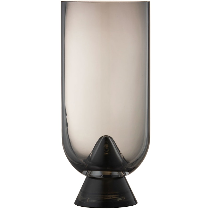 Glacies Vase Svart 18 cm