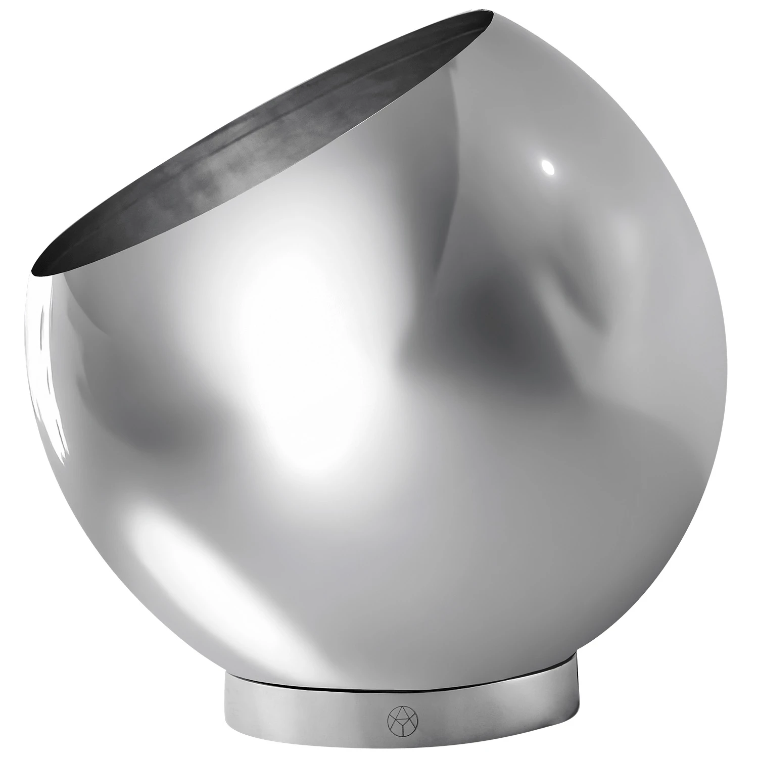 Aytm Globe Blomsterpotte &Oslash;30 Cm S&oslash;lv -  Krukker Rustfritt St&aring;l Silver - 504670004013