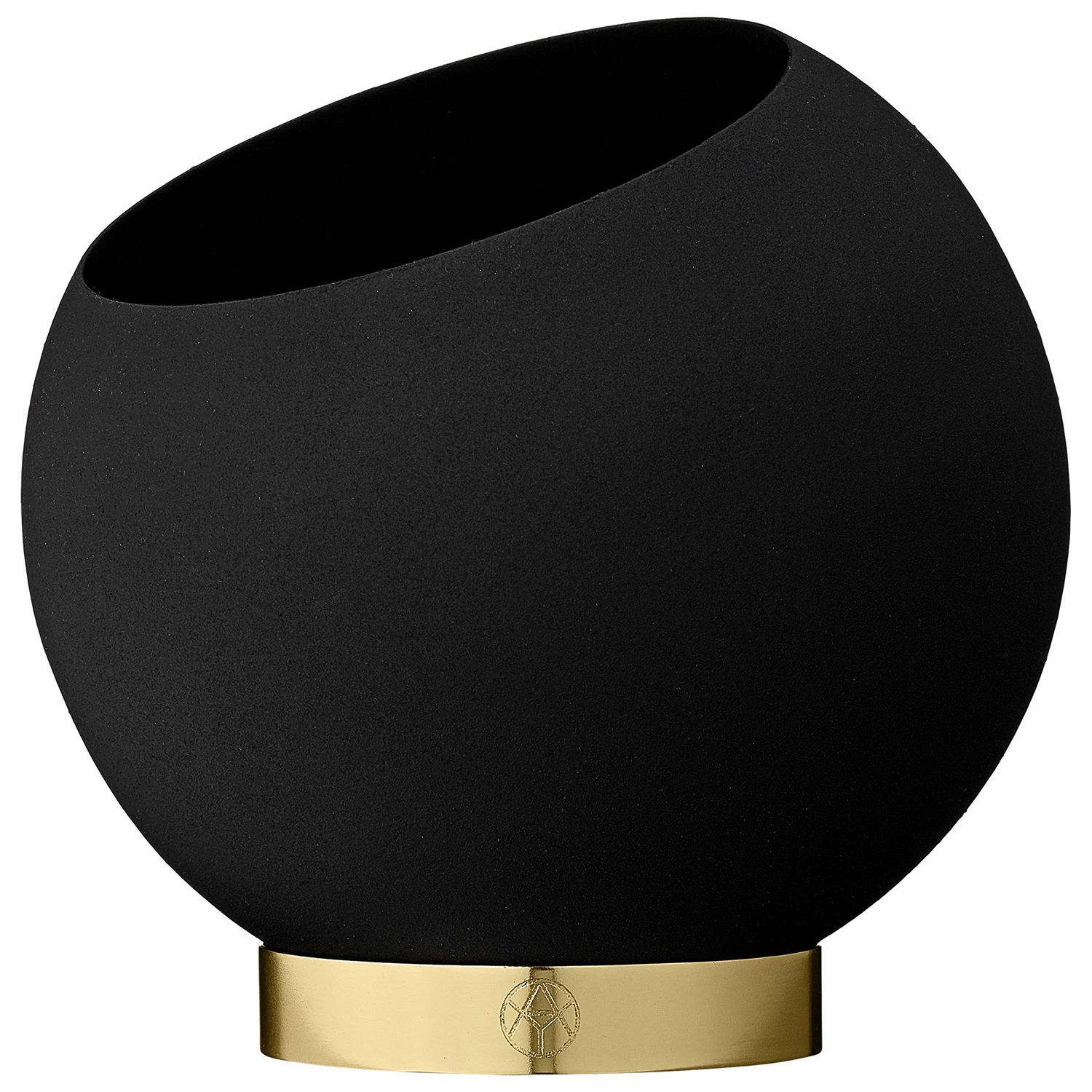 Aytm Globe Blomsterpotte &Oslash;21 Cm  -  Krukker Jern Sort - 504670050012