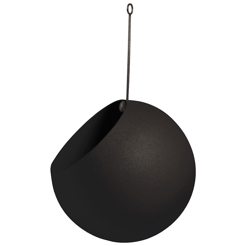 Globe Hengende Krukke Ø17 cm, Sort