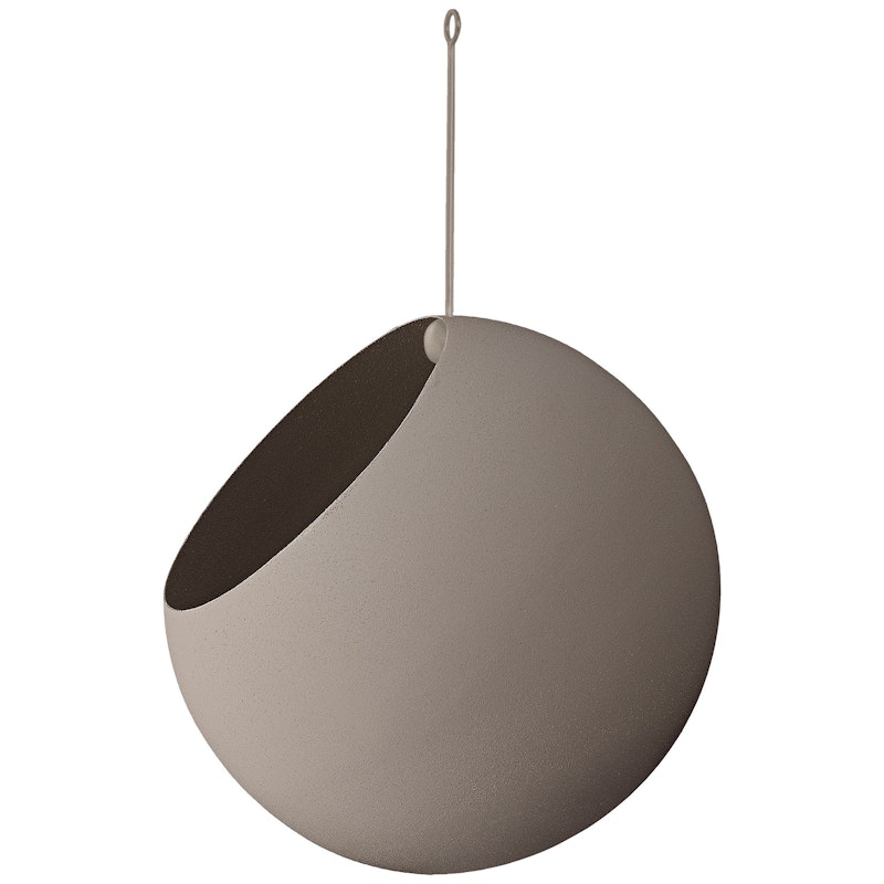 Globe Hengende Krukke Ø17 cm, Taupe