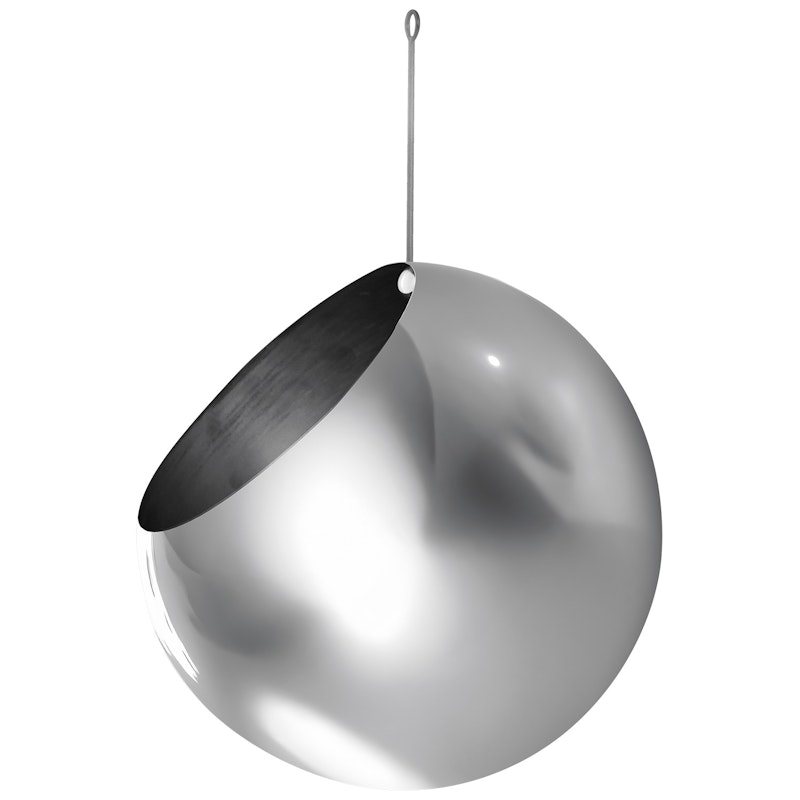 Globe Hengende Krukke Ø17 cm, Sølv
