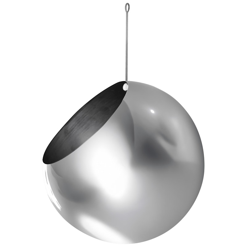 Globe Hengende Krukke Ø21 cm, Sølv