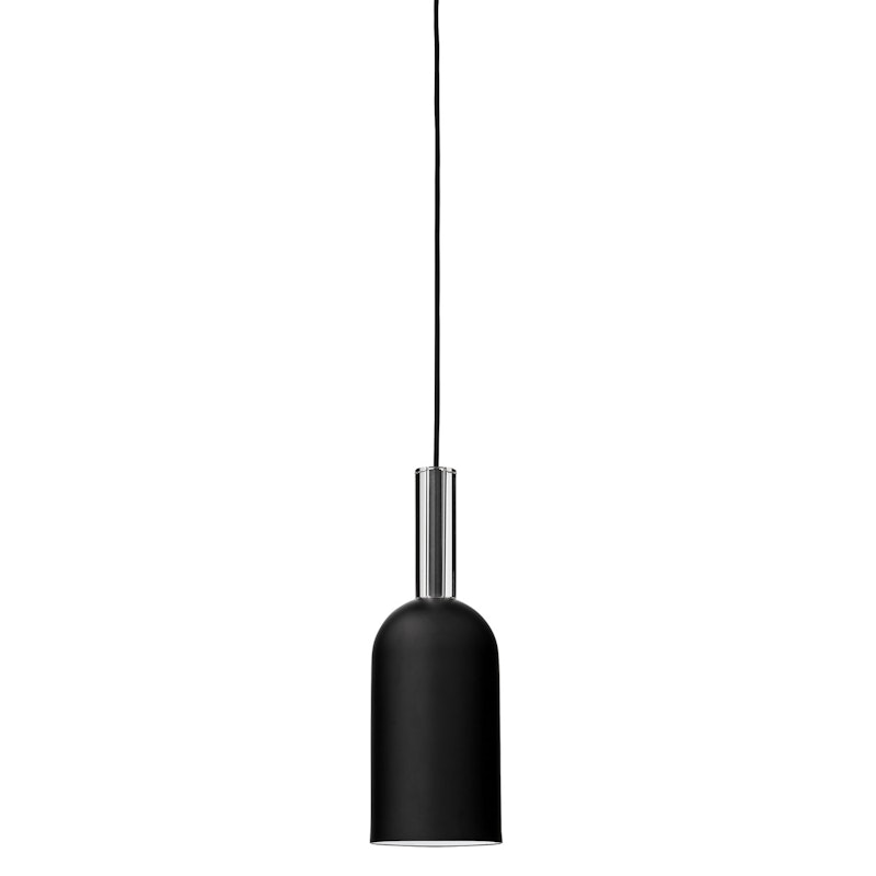 Luceo Sylinderlampe, Sort/Klar