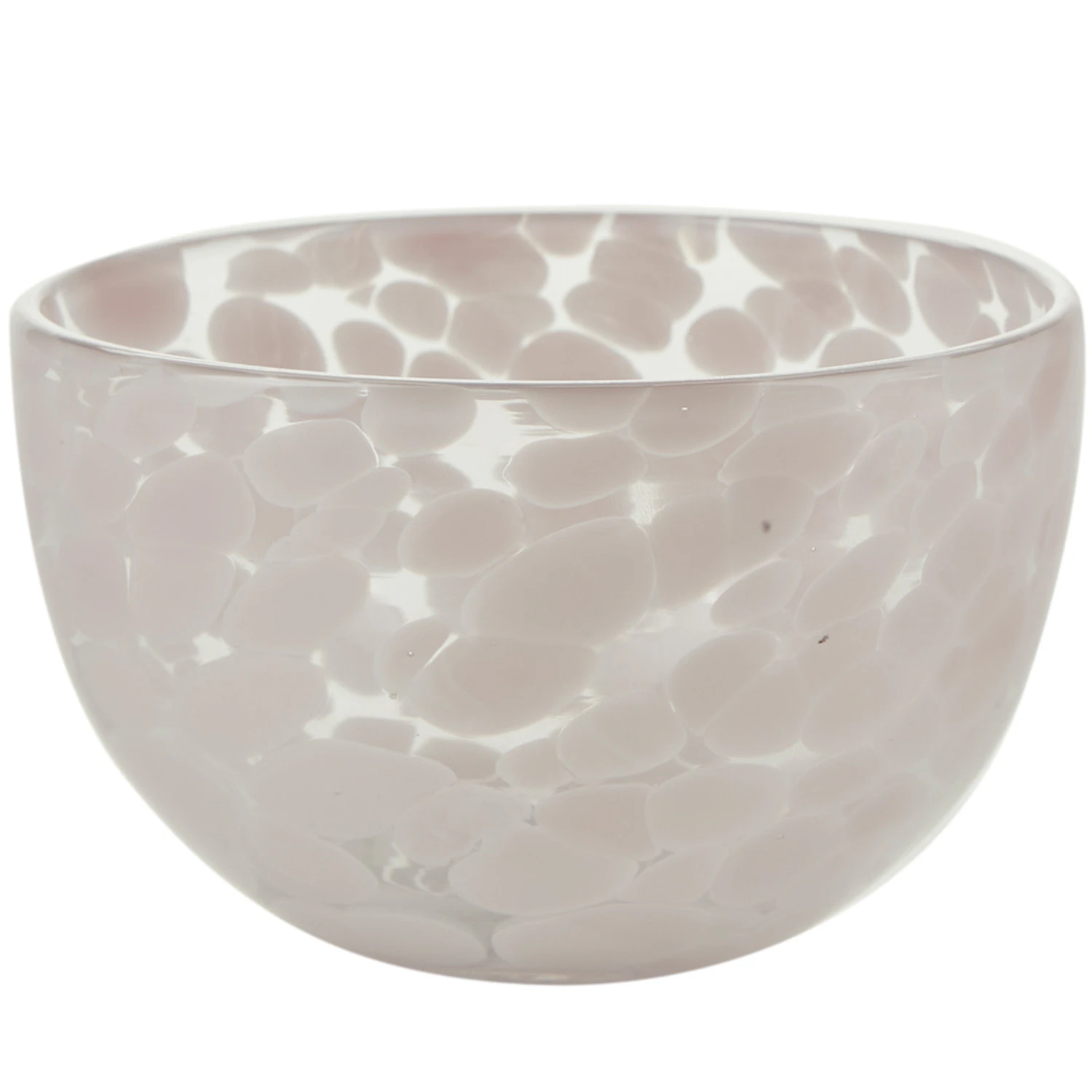 Bahne Dots Sk&aring;l &Oslash;11 Cm Mintgr&oslash;nn  -  Serveringssk&aring;ler Glass Soft Rose - 4975850
