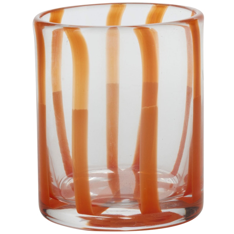 Glass 10 cm, Oransje