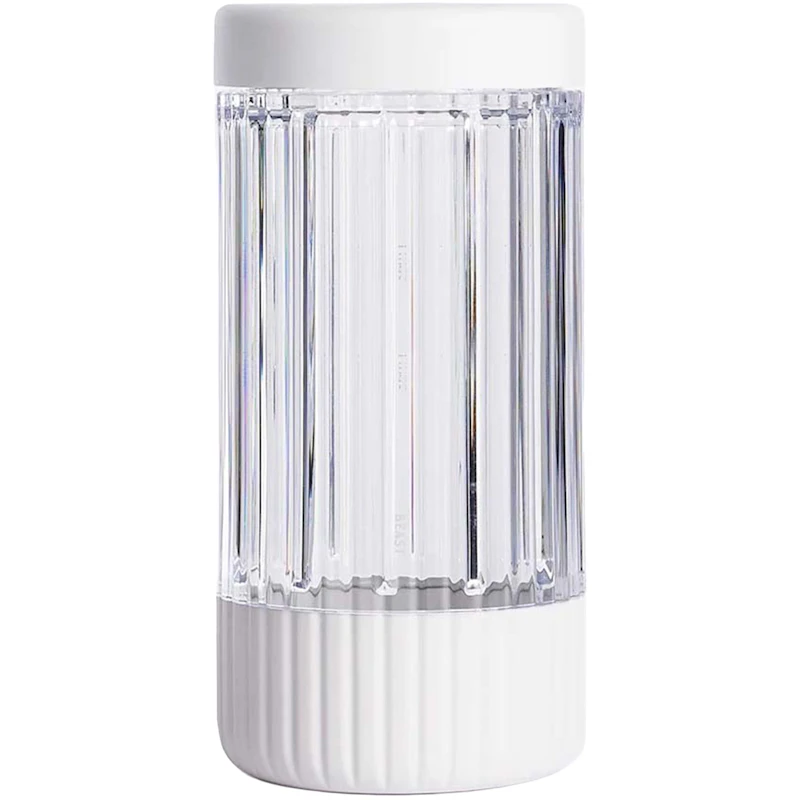 Mega Blandebeger med oppbevaringslokk 1200 ml, Cloud White