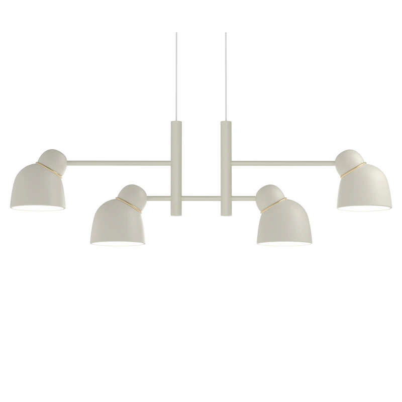 Bird Pendel Lineær 119 cm, Sand / Messing