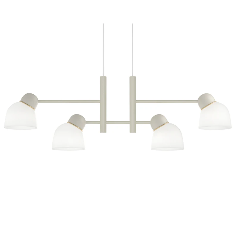 Bird Pendel Lineær 119 cm, Opal / Sand