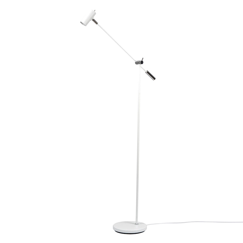 Cato Gulvlampe LED, Matt Hvit