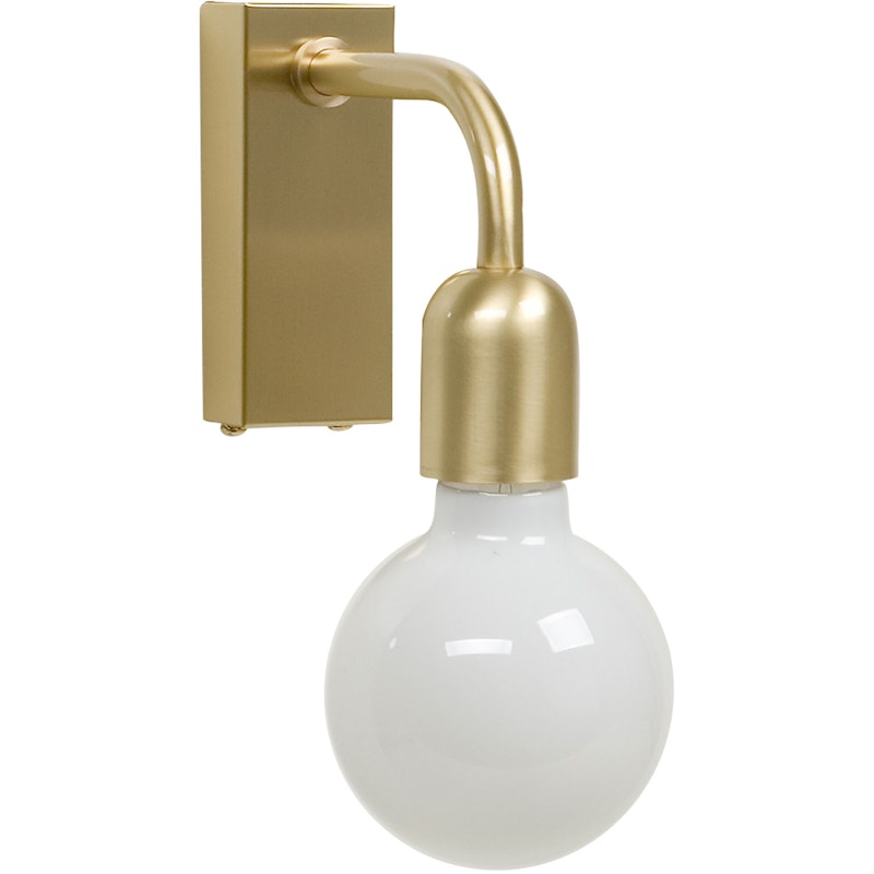 Regal 1 Vegglampe, Brushed Brass