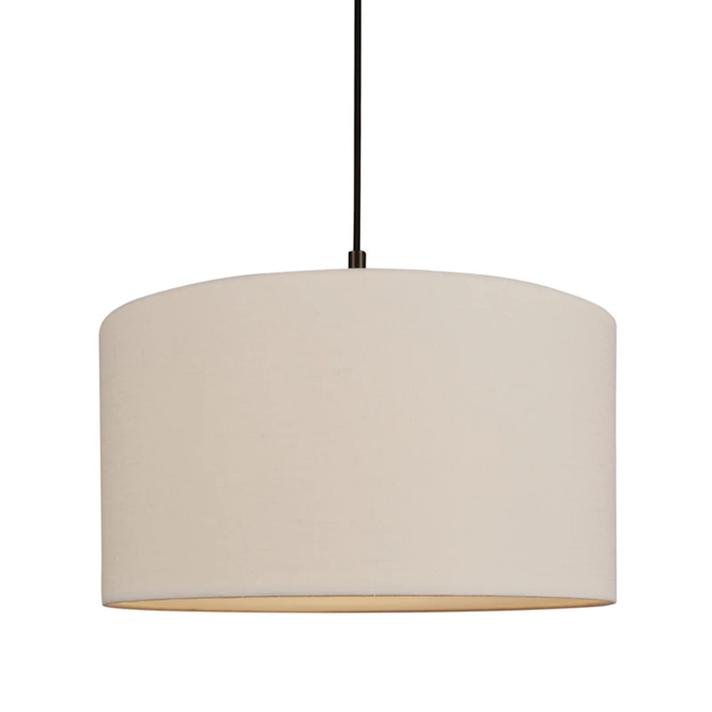 Soft Pendel Ø44 cm, Metallisk Bronse / Linen White