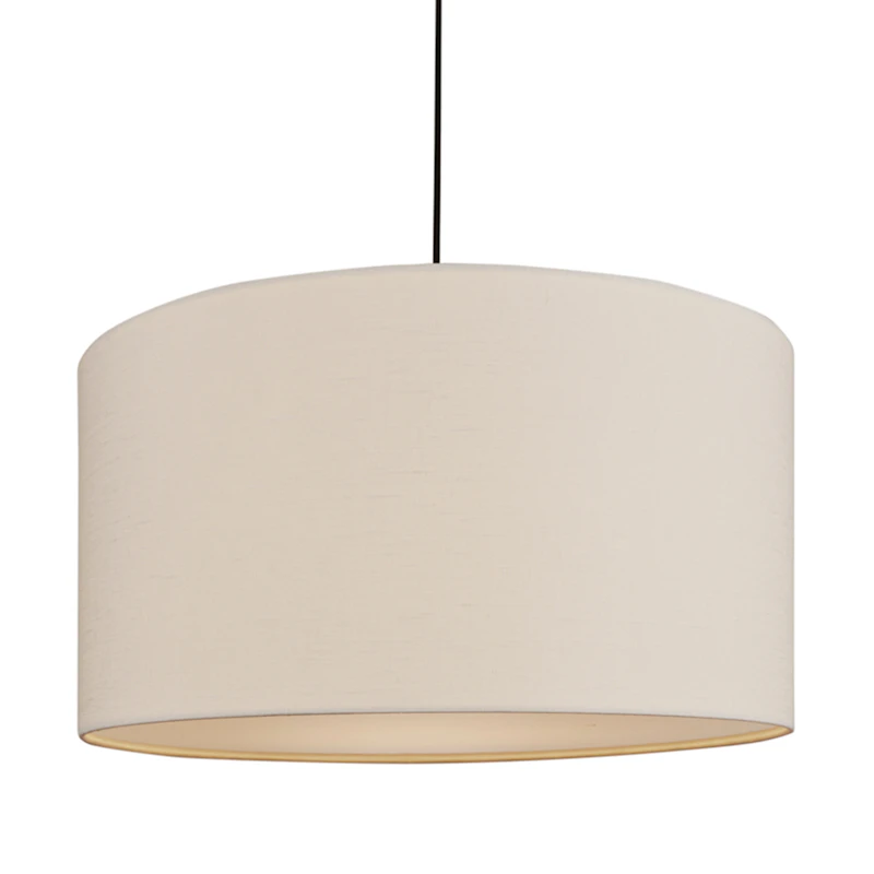 Soft Pendel Ø60 cm, Metallisk Bronse / Linen White