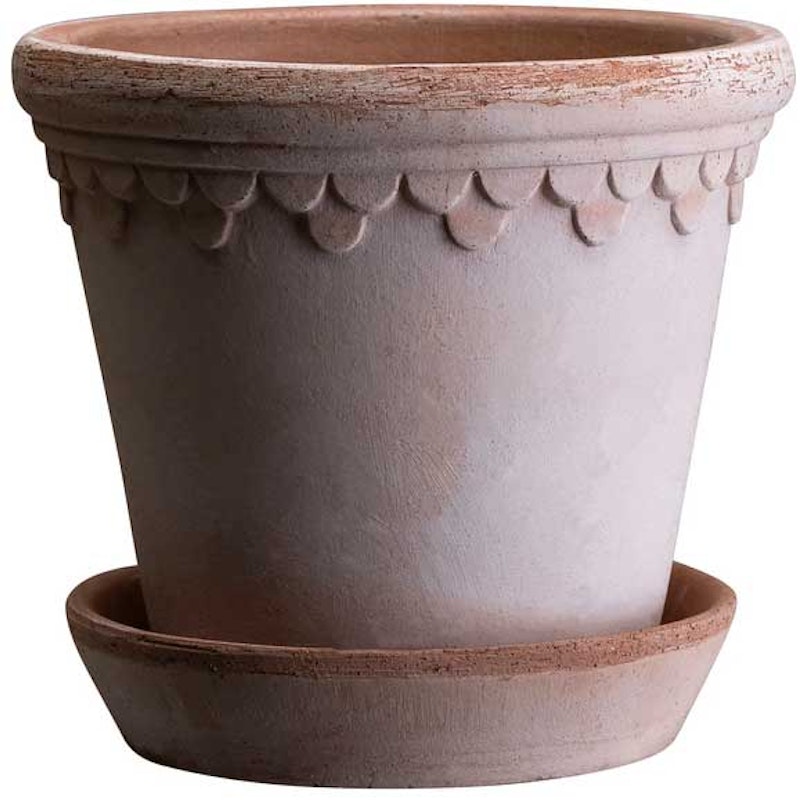 Copenhagen Krukke Med Tallerken 10 cm, Raw Pink