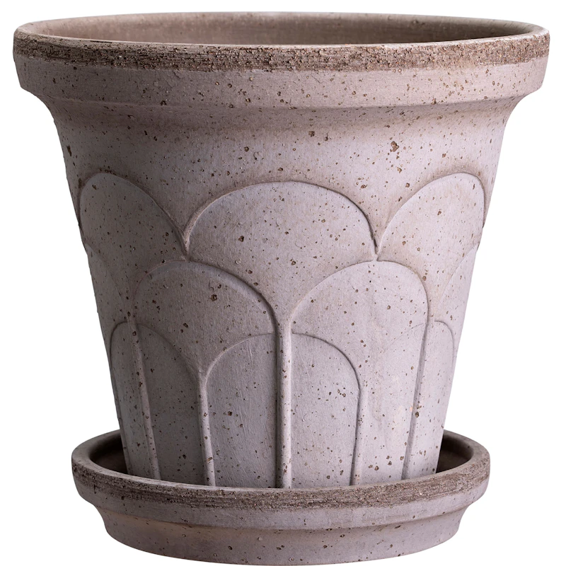Fleur Krukke 25 cm, Grå