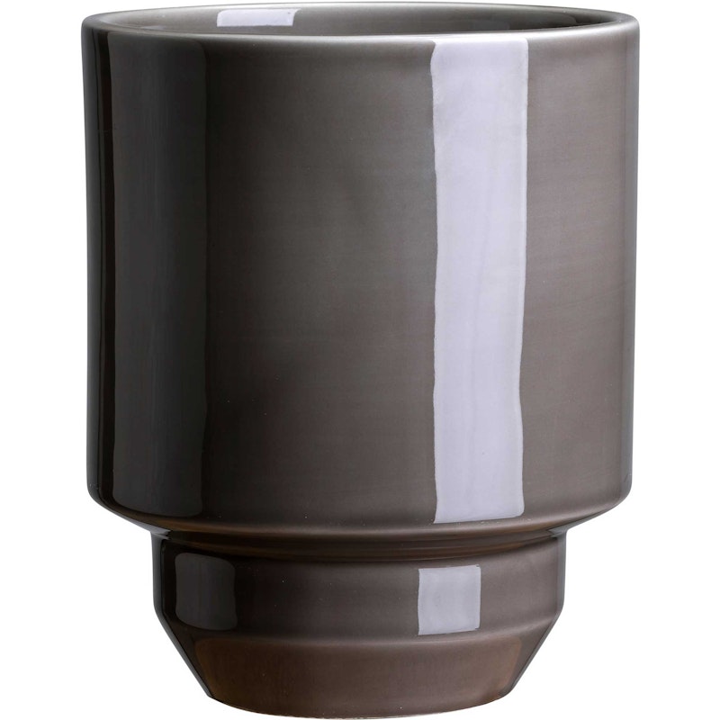 Hoff Krukke Uten Dreneringshull 18 cm, Pearl Grey