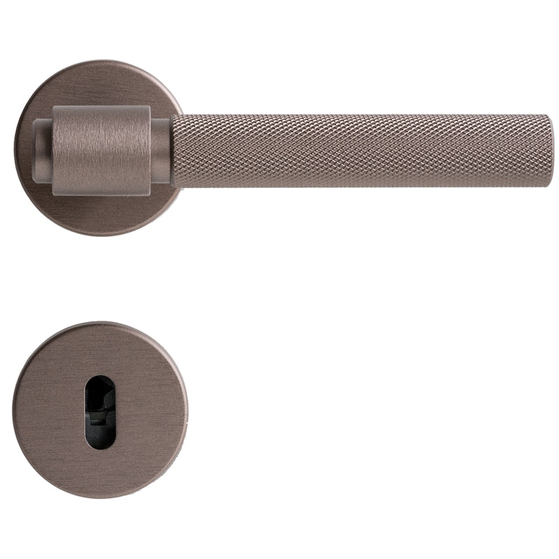 Helix Door Handle 200, Dark Bronze