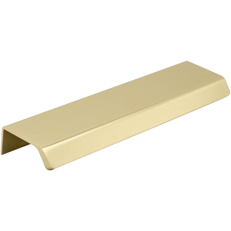 Side Profile Handle 160, Brushed Brass