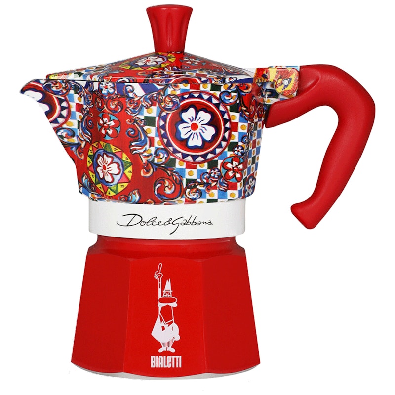 Moka Express Kaffetrakter Dolce&Gabbana, 3 Kopper