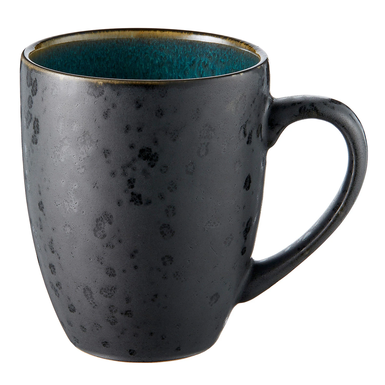 Bitz  Krus 30cl /Gr&oslash;nn -  Kaffekopper Stengods Sort - 821179