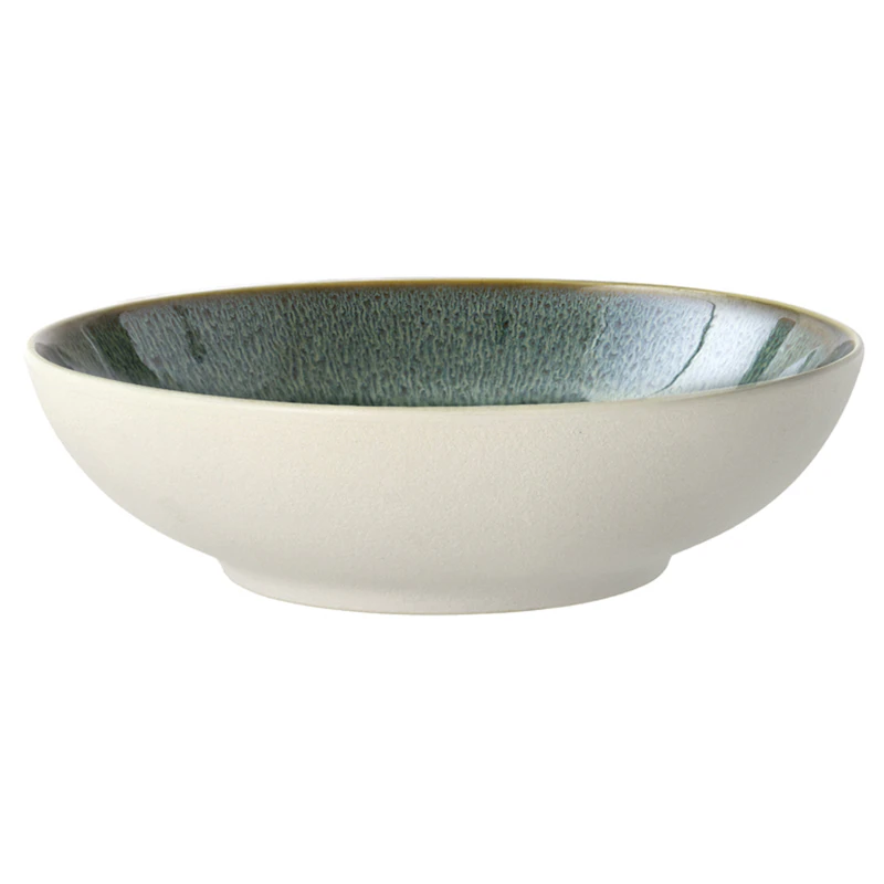 Gastro Pastatallerken 20 cm, Grønn / Hvit