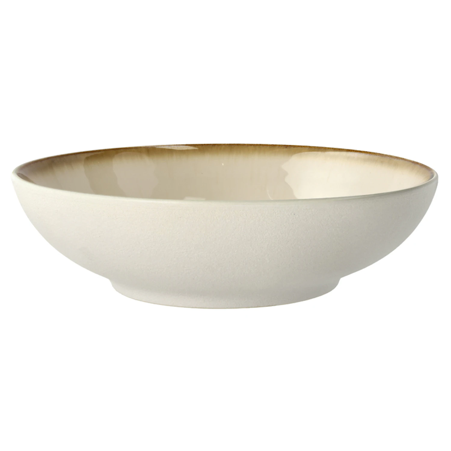 Bitz Gastro Pastatallerken 20 Cm Cream White /  -  Dype tallerkener Stengods Hvit - 37556