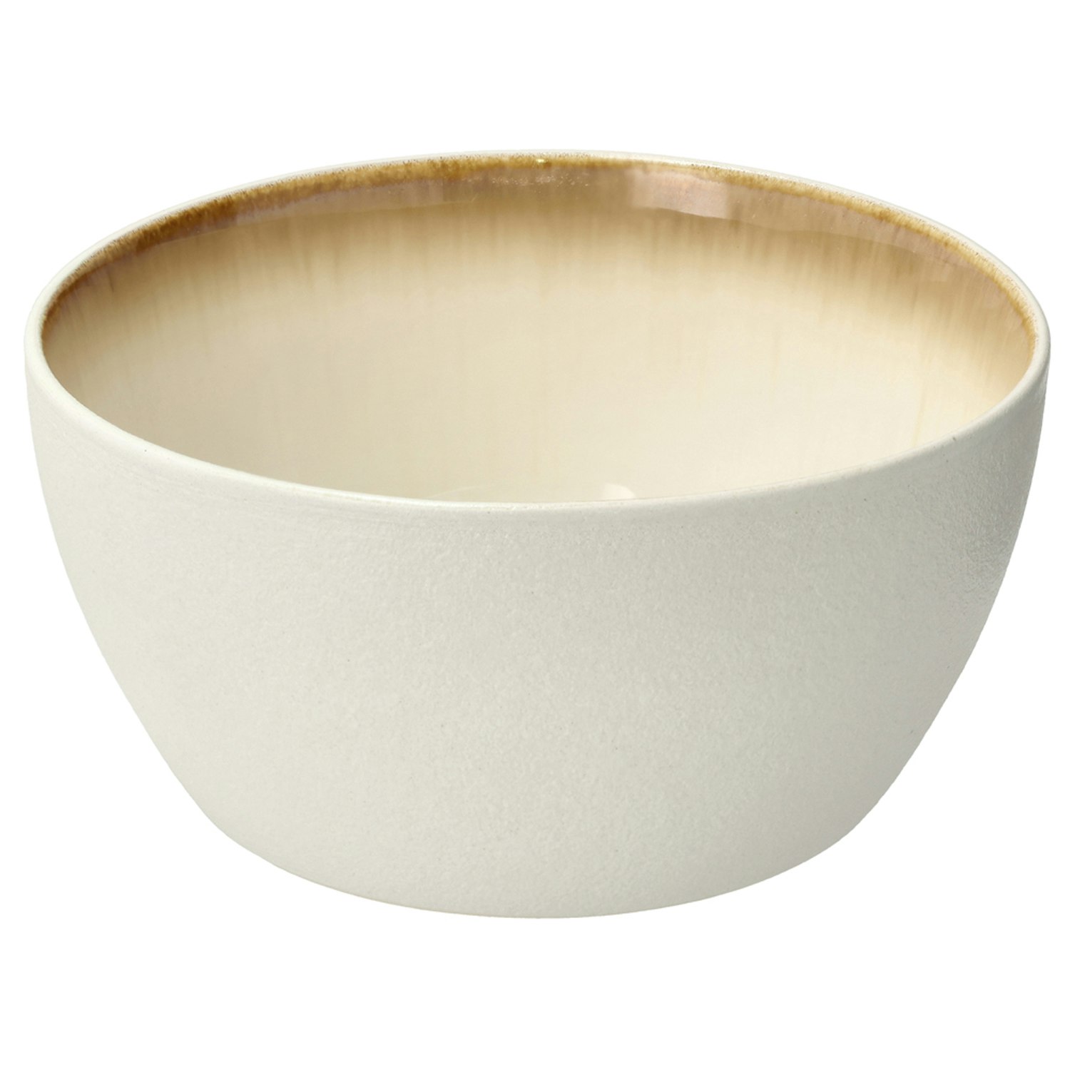 Bitz Gastro Sk&aring;l 12 Cm Cream White /  -  Serveringssk&aring;ler Stengods Hvit - 37553